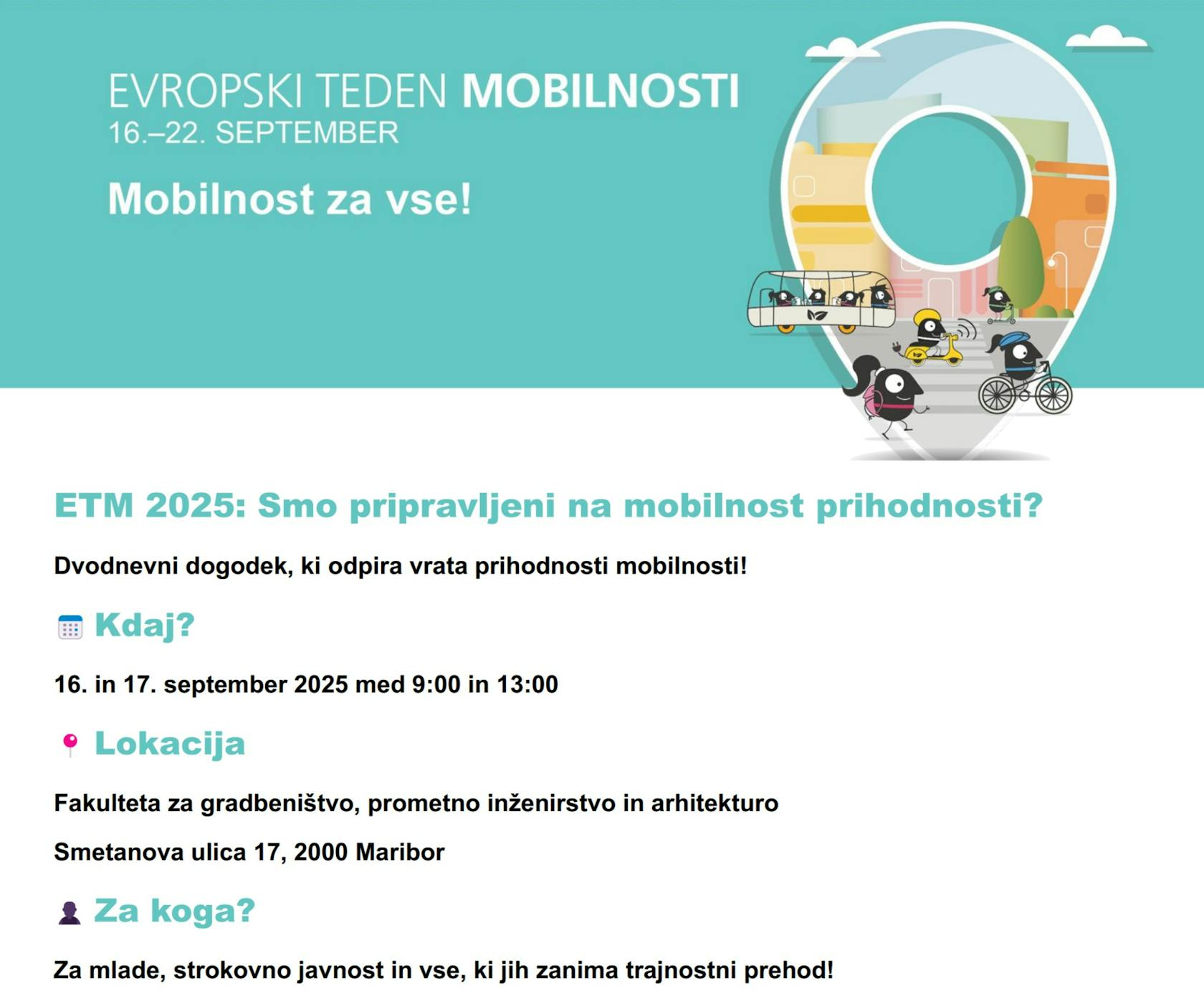 Smo pripravljeni na mobilnost prihodnosti?